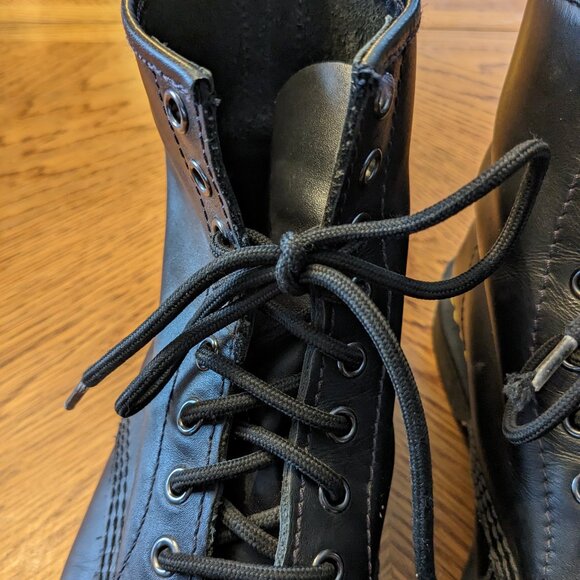 Dr Martens Classic 1460 Air Walk Black Leather Lace Up Men 9 / Women 10 / EU 42 - Picture 5 of 16